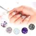 KMZ 4 Pcs Stainless Steel Nail Art Kit - Professional Ball End Dotting Pen & Brushes for Rhinestone & Polymer Clay Designs - Buy Online on GoSupps.com