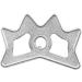 ZRM&E 2pcs Plastic Billiard Bridge Head Silver Pool Cue Accessory Fits for Most Pool Sticks - Buy Online on GoSupps.com