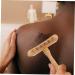 Healeeved 3ST Wooden Scratch Stick Back Massager - Gua Sha Body Tools - Thai Massage Roller - Universal Light Brown - 18x17.5cm - 3 Pack - Buy Online on GoSupps.com