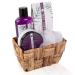 Accentra Women's Botanic Spa 4-Part Care Set - Sea Grass Basket with Shower Gel Bathing Salt Body Lotion & Net Sponge - Ideal Wellness Gift for Birthdays Valentine's Day & Christmas - Buy Online on GoSupps.com