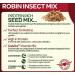 Peckish Robin Bird Seed and Insect Mix 1 kg brown 1 kg (Pack of 1) Single - Buy Online on GoSupps.com