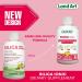 Liquid Ionic Silica Supplement - 500ml - for Skin Hair and Nails -Great Taste- Fast Absorption - Vegan - Non-GMO Gluten Free Sugar Free 33 Doses - Made in Canada - Buy Online on GoSupps.com