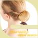 Sularpek 35 Pcs Blonde Hair Bun Nets 50cm/20 inch - Elastic Edge Mesh Hair Nets for Ballet, Gymnastics, Dance, Nurse - Gold - Buy Online on GoSupps.com