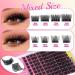 108 Clusters DIY Eyelash Extension Kit - Fluffy C D Curl Waterproof & Long-Lasting False Eyelashes - Korean PBT Material - Buy Online on GoSupps.com