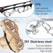 Buy Forhome Crampons for Mountain Shoes - 19 Stainless Steel Ice Spikes for Hiking Climbing and Trekking - Durable Shoe Claws for Men & Women - Buy Online on GoSupps.com