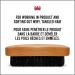 Cremo Bristle Beard Brush With Wood Handle To Shape Style And Groom Any Length Facial Hair - Buy Online on GoSupps.com