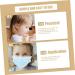 Healeved 12 Pairs Silicone Ear Corrector Cuffs for Infants - Valgus Correction Patch - Black - 4.4x3.6x0.4cm - Buy Online on GoSupps.com