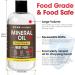 AZEN 16oz Food Grade Mineral Oil for Cutting Boards - Protect & Restore Wood with Brush - Buy Online on GoSupps.com