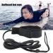 Surfboard Leash - PVC Safety Rope for Shortboard, Longboard & Paddleboard | Ankle Strap Protection in Black - Buy Online on GoSupps.com