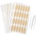 Autuuckee Slip-on Eyelid Band 288 Pcs Glue-Free Makeup Tools with Tweezers & Fork Rod - Buy Online on GoSupps.com