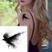 Dopetattoo 6 Sheets Temporary Raven Crow Fake Tattoos for Neck, Arm & Chest - Unisex Adult Body Art - Buy Online on GoSupps.com