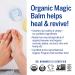 Dr. Bronner's Organic Magic Balm - Baby Unscented (2 oz) | Beeswax & Hemp Oil | Moisturizes Hands, Face & Body | Relieves Dry Skin & Diaper Rash - Buy Online on GoSupps.com
