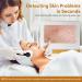 Skin Diagnosis Analyseur de cheveux 11 " avec double t te 50 x / 200 x pour la maison le salon de beaut et le spa white - Buy Online on GoSupps.com