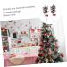 ABOOFAN 2Pcs christmas tree picks fake plant decorate decorative items Berry pine cone fruit plant flower branch nativity decor Jesus decorations crafts filler holly flowers - Buy Online on GoSupps.com