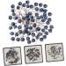 HOMSFOU 100pcs Simulation Blueberry Decoration Artificial Plants Flowers Artificial Berry Stem Embellishments for Crafting Fake Berry with Stem Fake Berry Twig Foam Christmas Small Fruit - Buy Online on GoSupps.com