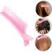 NUSITOU Hair Salon Clip Hairdresser Clip Barber Grips Hair Sectioning Clips Salon Accessories Grip Clips for Hair Sectioning Hairdressing Hairpin Hair Styling Tools Hair Styling Clip 14.20X3.00X2.30CM Pink - Buy Online on GoSupps.com