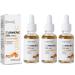 3PCS Turmeric Dark Spot Corrector Serum Oil Repair Face Serum Natural Turmeric Skin Dark Spot Skin Care Moisturizing Repair for Face & Body(30ml)