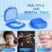 4PC Anti-Snoring Bite Rails & Crunching Rail - Convenient Storage Box Nighttime Use Dental Health Solutions - Buy Online on GoSupps.com