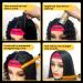 Slick Stick Hair Wax Set for Non-Greasy Styling + Hot Comb for Wigs & Black Hair - 7 Pcs - Buy Online on GoSupps.com