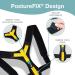 The Restored Back Posture Corrector for Men and Women - Adjustable Posture Brace with Trademarked PostureFIX Y Design - Upper Back Shoulder and Posture Support for a Straight Back 1 Count (Pack of 1) - Buy Online on GoSupps.com