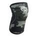 Rehband Kniebandage for Kraftsport & Fitness - Kniebandage 7mm Neopren flexible & non -slip Knee Sleeve for men & women Camo - 1 piece XL