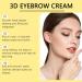 Eyebrow Cream Pen Smudge-proof Double Head Makeup Eyebrow Pen Eyebrow Makeup Pen Waterproof Eyebrow Care Pen for Home Dating Travel Hotel Dark Coffee - Buy Online on GoSupps.com
