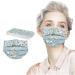 Winfer 50/100 Piece Disposable 3-Layer Mouth Protection | Breathable Colored Motif Masks for Men & Women | Bandana Scarves B-01 - International Shipping Available - Buy Online on GoSupps.com