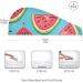 Watermelon Teal Hair Towel 2 Pack Super Absorbent Quick Dry Hair Turbans for Women & Girls | Perfect Hair Drying Solution - Buy Online on GoSupps.com