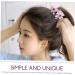 minkissy Artificial Flower Women's Hair Tie Elastic Hair Ties Rope Hair Ring Hair Scrunchies Colored Hair Ties Scrunchy Hair Bands Hair Rope Head Modeling Bridesmaid Fabric Ponytail - Buy Online on GoSupps.com