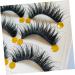 Housoutil 5 Pairs False Eyelashes False Lashes Banana Hair Claw Clips Pink Makeup Eyelashes Elf Eyebrow Pencil Fake Eyelashes Tape Dispenser Natural False Magnetic Cotton Thread 3d - Buy Online on GoSupps.com