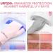 Saviland Anti UV Gloves for Gel Nails - 2 Pairs, UPF200+ Professional Protection Gloves for Gel Manicures - Pink/Nude - Buy Online on GoSupps.com