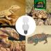 Terra Exotica Compact Mini UVB 13W Full Spectrum Daylight Lamp - Desert 10.0 5.0 & 2.0 UVB Options for Your Terrarium - Buy Online on GoSupps.com