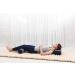 Leewadee Pilates Roll Yoga Bolster Cushion - Eco-Friendly Organic Kapok - Blue - Buy Online on GoSupps.com