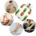 Naanle Tropical Golden Pineapple Heat Bottle | 1L Transparent Hot Water Bottle for Bed | Hand & Foot Heat Pain Relief | Heat & Cold Therapy - Buy Online on GoSupps.com