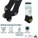 Shop La Alpaca Ski Socks - Warm Knee Highs for Men & Women | Premium Alpaca Wool Thermosocks in Black & Olive Green (Sizes 36-39) for Skiing & Snowboarding - Buy Online on GoSupps.com