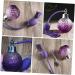 FRCOLOR air bag perfume bottle perfume pumper spray bottle mister Vintage Crystal Perfume spray perfume vials scented lotion scent bottle small travel aromatic purple Glass storage bottle - Buy Online on GoSupps.com