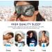 ALAZA Watercolor Wolf Face Animal Sleep Mask for Women Men - Blackout Cooling Eye Mask with Elastic Strip - Multicolour - Buy Online on GoSupps.com