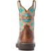 ARIAT Women's Anthem Shortie Savanna Western Boot 8 - Dry Taupe/Turquoise Aztec - Buy Online on GoSupps.com