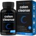 Colon Cleanse & Detox for Weight Loss  14 Day Quick Cleanser  Safe & Effective Formula with Probiotic & Digestive Enzymes for Constipation Relief - Capsules Supplement to Flush Toxins & Boost Energy