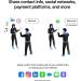 Popl Dot Digital Business Card for Phone - Share Contact Info, Social Media, Payment & Apps - iPhone & Android - NFC Tap & QR Scan - PopCode - Buy Online on GoSupps.com