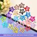 Star Snap Hair Clips 50 Pcs Cute Metal Hair Clip Barrettes Small Colourful Star Snap Hairclips Non Slip Barrette Accessories for Women Girls - Buy Online on GoSupps.com