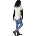 Smartwool Shadow Pine Colorblock Sweater - Women's Black/Natural Marl - Size Large - Buy Online on GoSupps.com