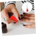 BIUDECO Nail Polisher Nail Art Polishing Tools Acrylic Nail Drill Bits Nail Bits for Women Nail Drill Bits for Nail Salon Manicure Supplies Manicure Tools Nail Bits for Nail Drill 7.00X1.30X1.30CM Red - Buy Online on GoSupps.com