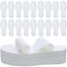 Janmercy 100 Pairs Disposable Shoe Liners Replaceable Shoe Inserts Thin Insoles for Women Men Sweat Absorbing Shoe Inserts Breathable Barefoot Shoe Pads Foot Odor Eliminator for Boot Sneaker Running