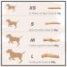 Supravit Natural Chewing Bones for Dogs - Coffee Wood Chew Toys | Long-lasting Play & Engagement | Caustab Chewing Wood for Dogs - Buy Online on GoSupps.com