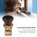 Premium Large Hair Cutting Brush - Soft Nylon Wool with Wooden Handle for Precise Hairdressing - Buy Online on GoSupps.com
