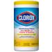 Clorox Disinfecting Wipes, Cleaning Wipes, Crisp Lemon, 75 Count, Pack of 6 (Package may vary) (Package May Vary)