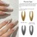 Gold Chrome Gel Nail Polish Liner - Gel Nail Polish Metallic Effect - Metallic Painting Gel Liner Nail Art 3D Mirror - Liner Painted Gel for Metal liner drawing and Nail Color Painting Nail Gel - Buy Online on GoSupps.com