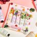 5-piece hand cream set fruit and plant extract moisturizing hand cream anti-crack hydrating hand cream refreshing and not greasy smoothing skin and removing roughness