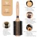 Bestool 38mm Round Brush for Blow Dryer | Wild Boar & Nylon Bristles | Professional Styling Brush for Smoothing & Curling Hair | Ideal for Men & Women - Buy Online on GoSupps.com